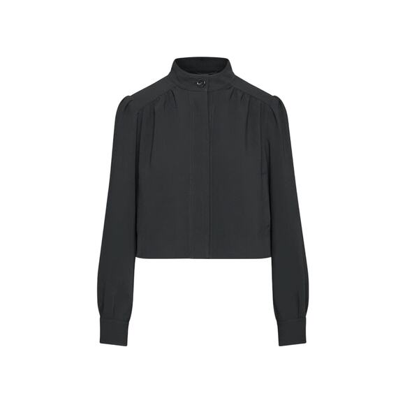 Aritzia Wilfred Balsam Jacket Crepette™ Black | NWT - Picture 1 of 14